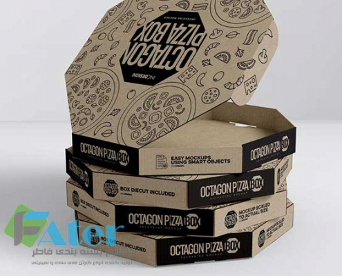 تولید انواع جعبه پیتزا و ساندویچ