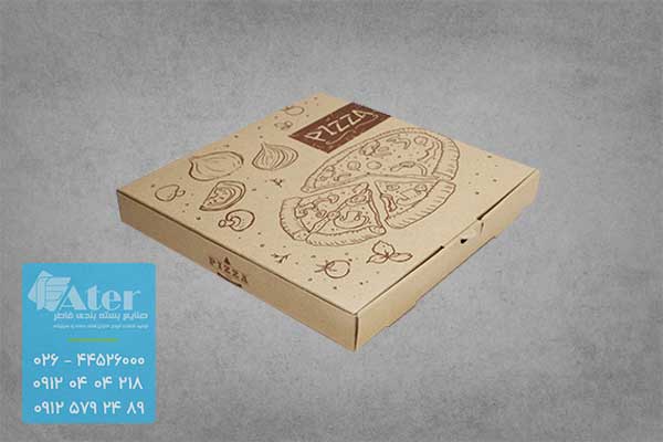 کارتن و جعبه فست فود - جعبه پیتزا