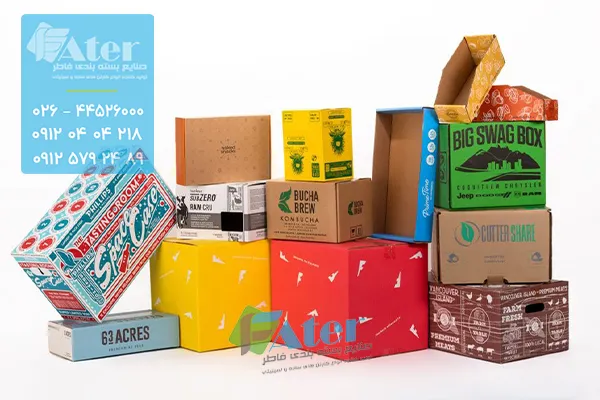 چاپ کارتن مقوایی