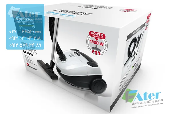 بسته بندی صادراتی جاروبرقی